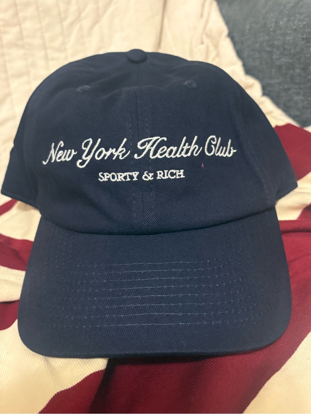 Sporty and Rich baseball cap